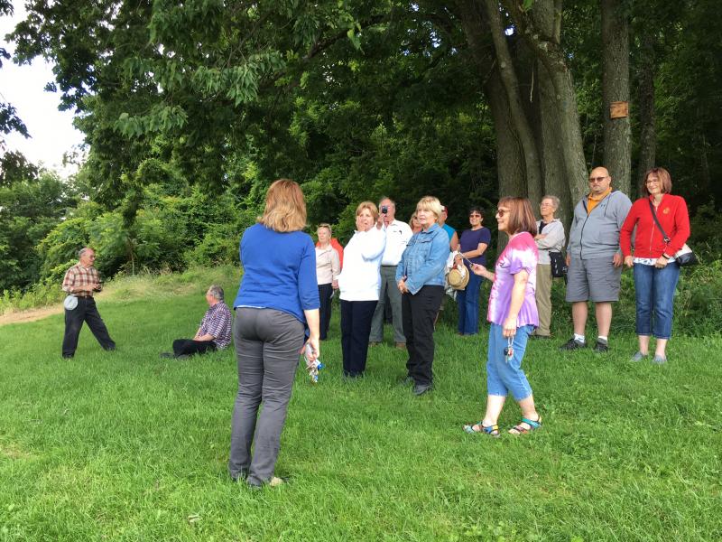 Boyce Park Field Trip Hikers